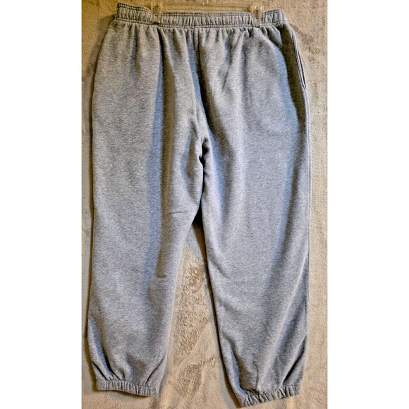 Everlast Sport Men’s Sweatpants XL Gray Relaxed Fit Joggers Elastic Waist Pocket - Picture 10 of 12
